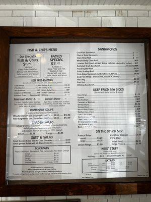 Menus