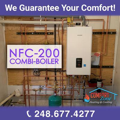 Update your unit to high efficiency Condensing Combi-Boiler. Call us for FREE estimate.