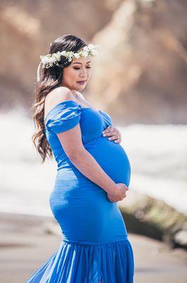 Maternity session at Rockaway beach