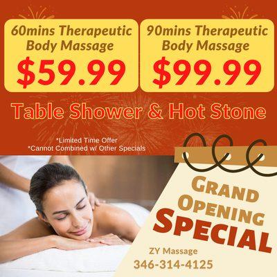 Grand Opening Special