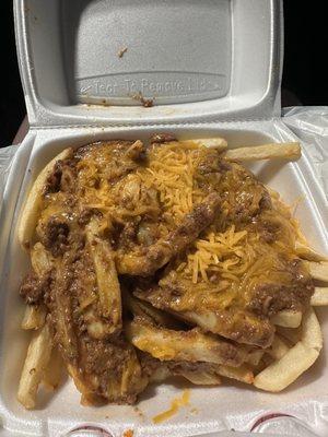 Chili cheese fries