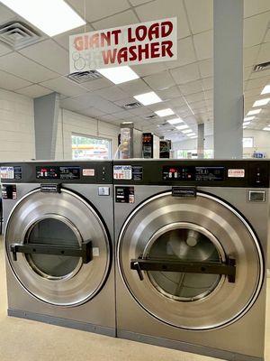 80lb washers for your larger loads!