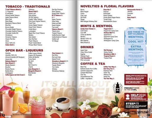 ECBlend Flavors