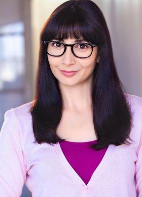 Commercial Acting headshot. Glasses, nice touch