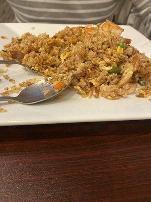 Shrimp fried rice!