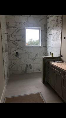 Master bathroom