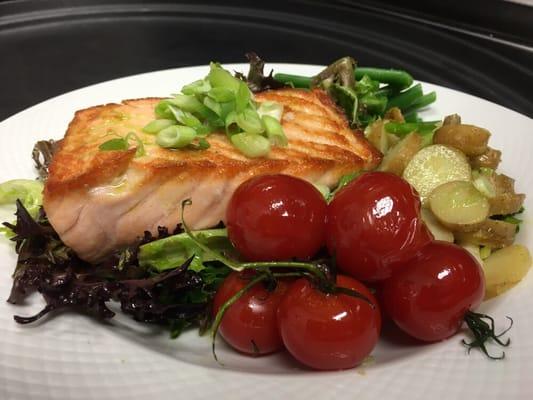 Salmon, Confit Tomatoes