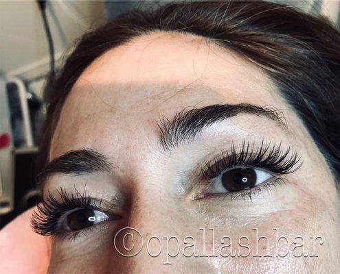 Classic eyelash extension