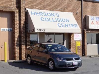 Customer getting a rental car on-site