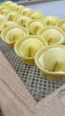 Ricotta and Confit Garlic Cappelletti