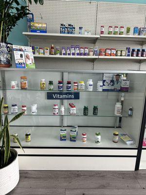 Variety of very affordable OTC products.