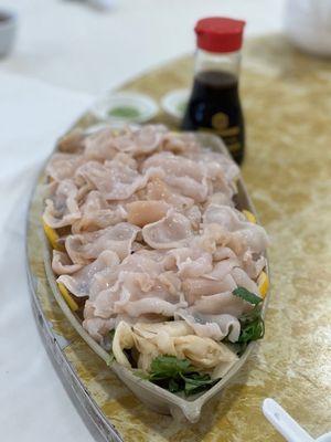 boat of Geoduck象拔蚌