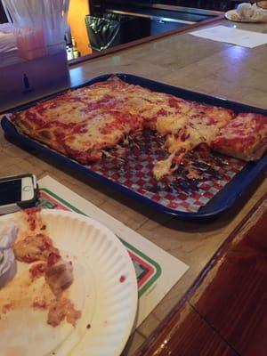 Sicilian pizza