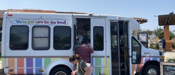 Colorful truck located by Idaho Capital Asian Market on Fridays and Saturdays