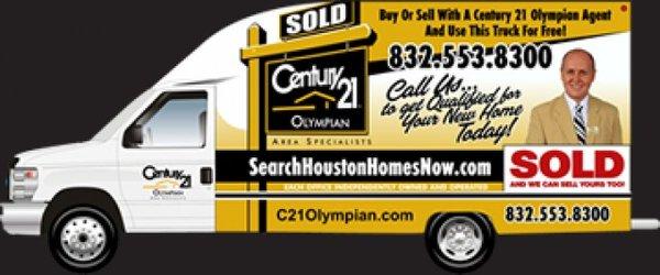 Buy, sell or lease with me and use our moving van for FREE!  979-332-0753.