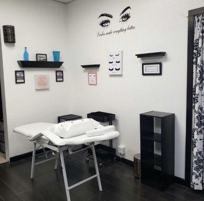 Waxing room