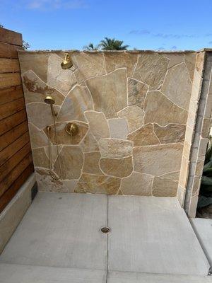 Outdoor shower