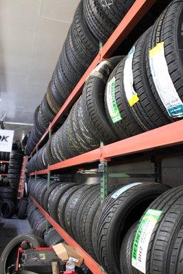 Our tire selections.