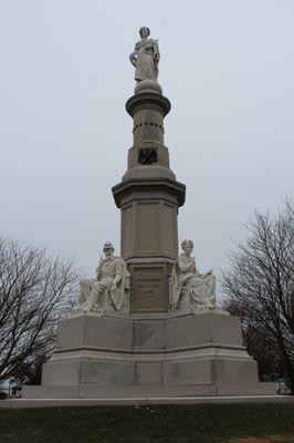 Soldiers National Monument, Gettysburg National Cemetery, Gettysburg, PA - December 8, 2021