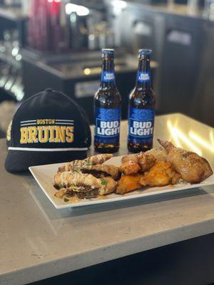 $3 budlights during any bruins game!