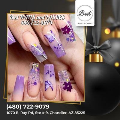 "It's never too late to be the person you wanted to be. 
Get your nails done at   & 
We have a wide rang