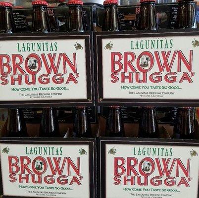 One of their limited release artisan series beers, Brown Shugga' is a unique creation that is now one of Lagunitas' most popular.