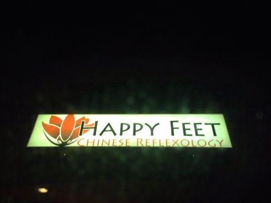 Happy Feet Sign