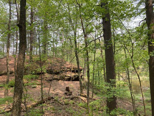 Another view of Echo Rock.