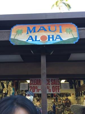 Maui Aloha T Shirt