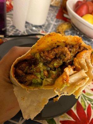 Adobada burrito