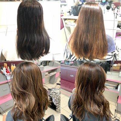 Balayage and cut by Kyle!