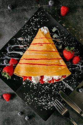 Sweet La Fraise Crepes