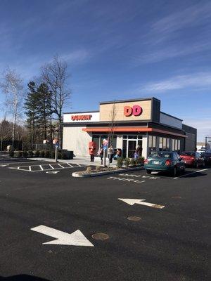 New Coventry Dunkin' Grand Opening.