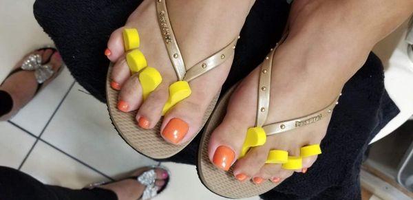 Vinylux pedicure