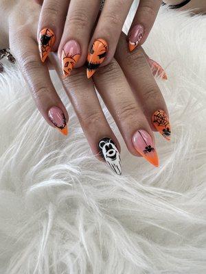 Halloween nails !!!