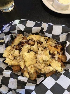 Loaded breakfast tots