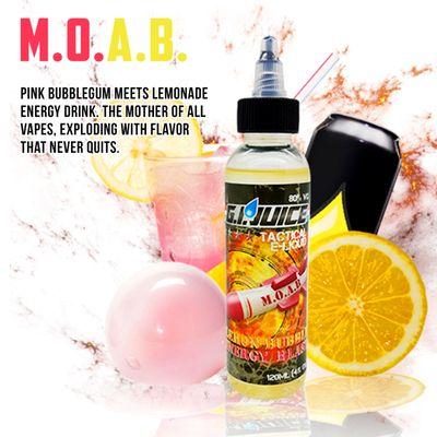 Pink Bubblegum meets Lemonade Energy Drink. The mother of all vapes, exploding with flavor that never quits.