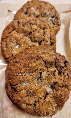 Trio of Chocolate Chunk Rye Cookies (reg $3 each, 12/7/24)