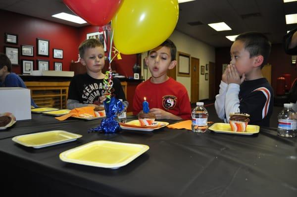 birthday  At Steiner Academy of Martial Arts