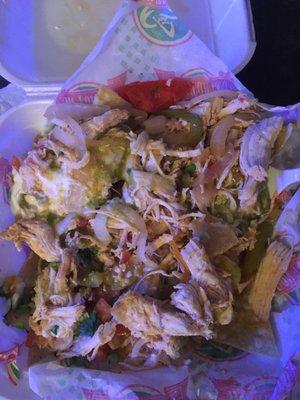 Yummmy. Shredded chicken nachos are my favorite!