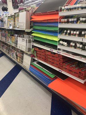 Supplies aisle