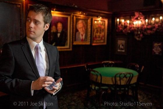 Joe Skilton is a regular entertainer the Magic Castle, an Exclusive Private Club in Hollywood.