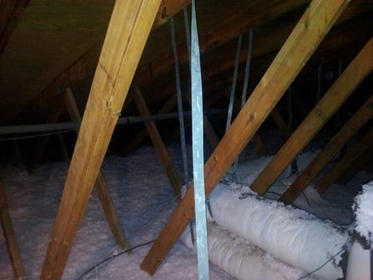 Attic after completion