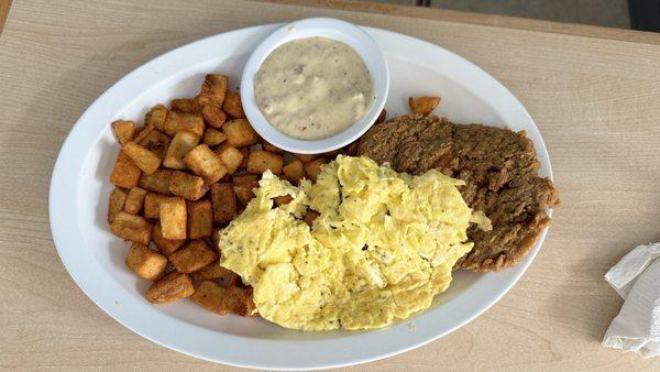 Country Fried Steak Platter