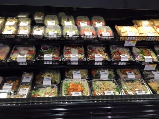 One of the largest selections of salads I've ever seen at a publix before!