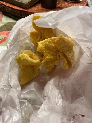 Crab rangoons