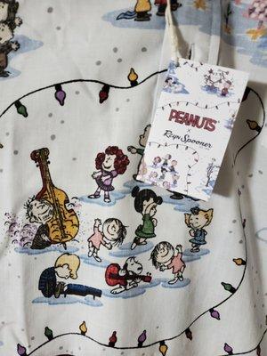 Reyn Spooner Peanuts Collection Christmas Shirt.