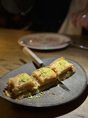 Pistachio Baklava, delicious and moist 8/10