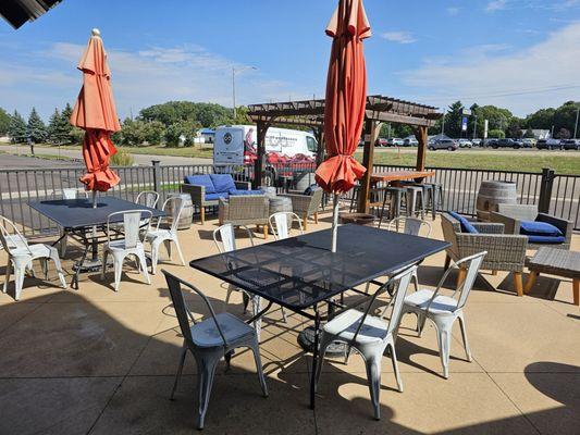 Nice outdoor patio space