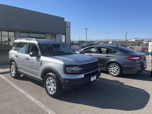 The new Bronco and old Fusion